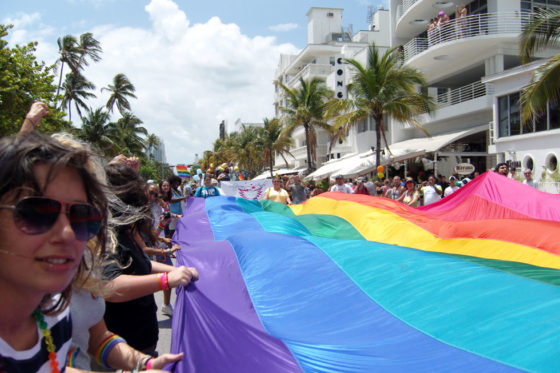 H3 at First Miami Beach Gay Parade